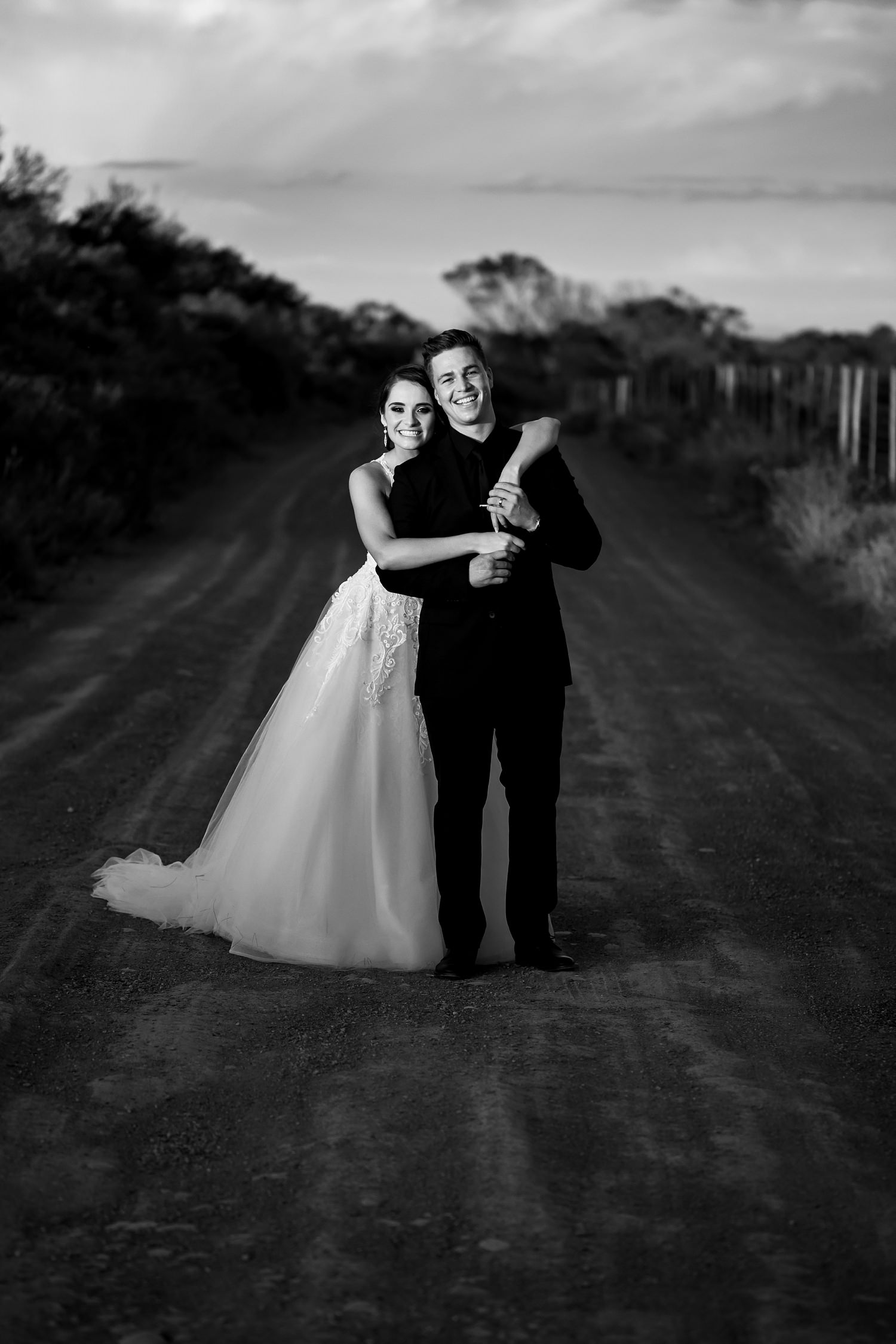 Classic black and white wedding photography by wedding photographer in South Africa, Niki M Photography