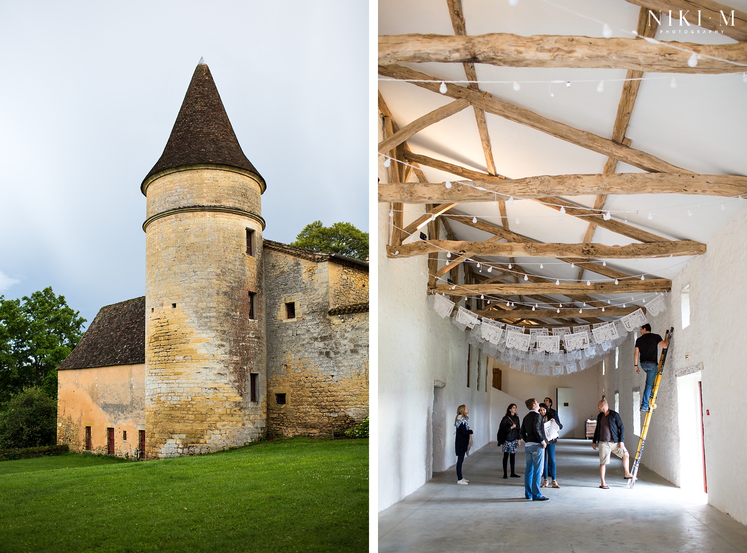 Chateau de la Bourlie Dordogne Wedding Venue