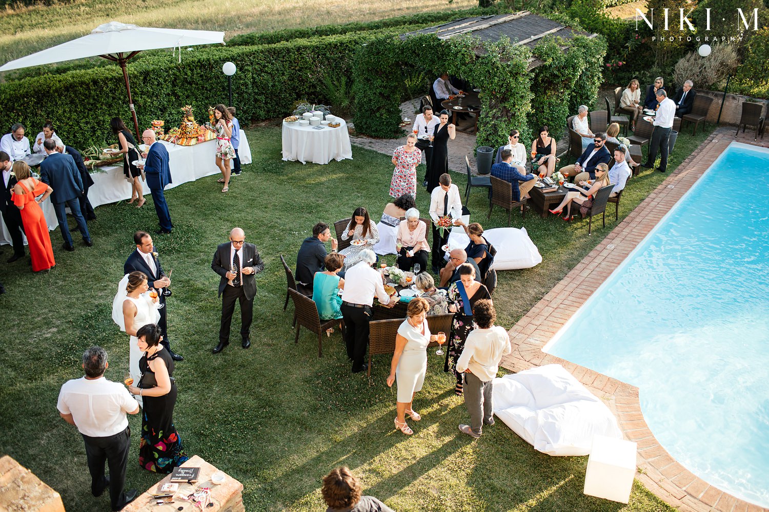 Villa Ricrio Tuscany wedding