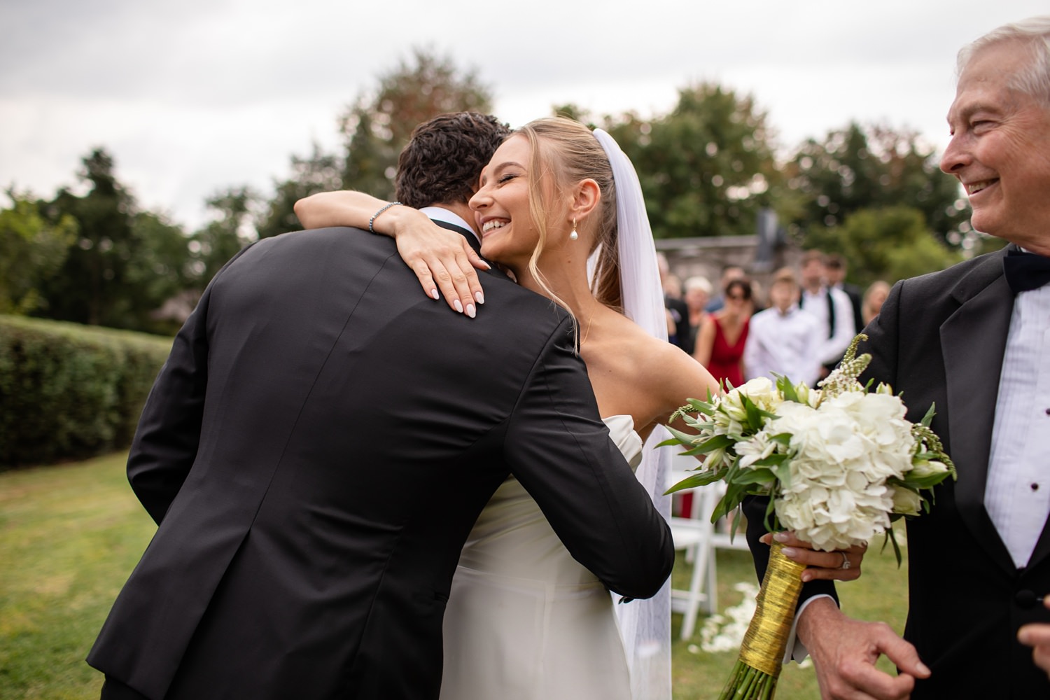 Wedding ceremony for a Central Drakensberg wedding at Champagne Sports Resort