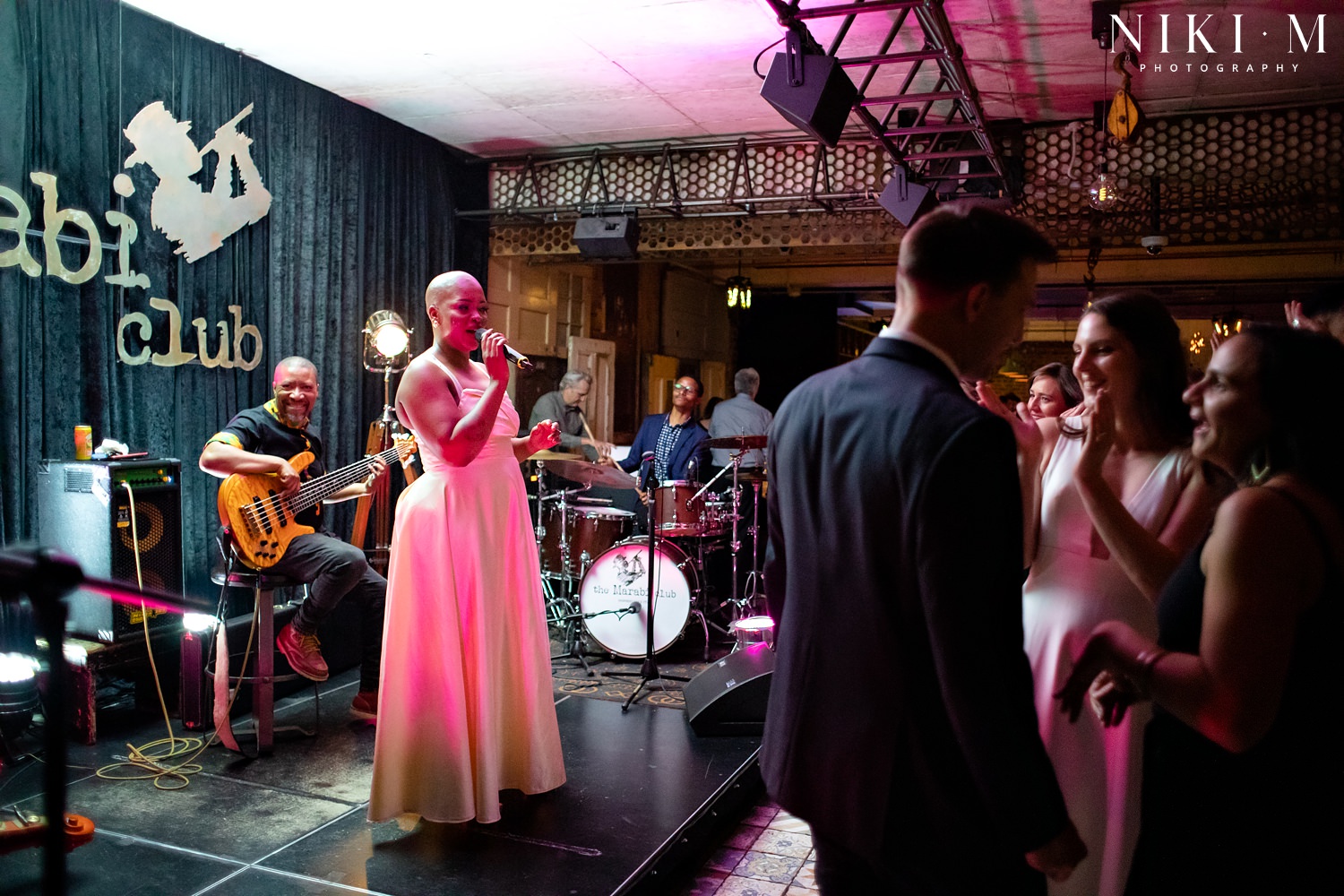 Johannesburg wedding reception at The Marabi Club