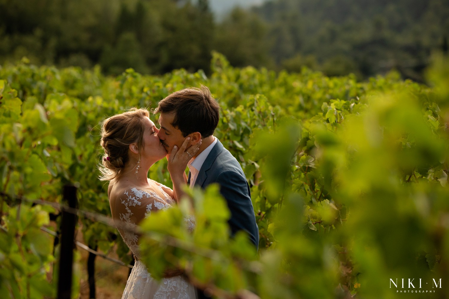 Destination Vineyard wedding in Provence France