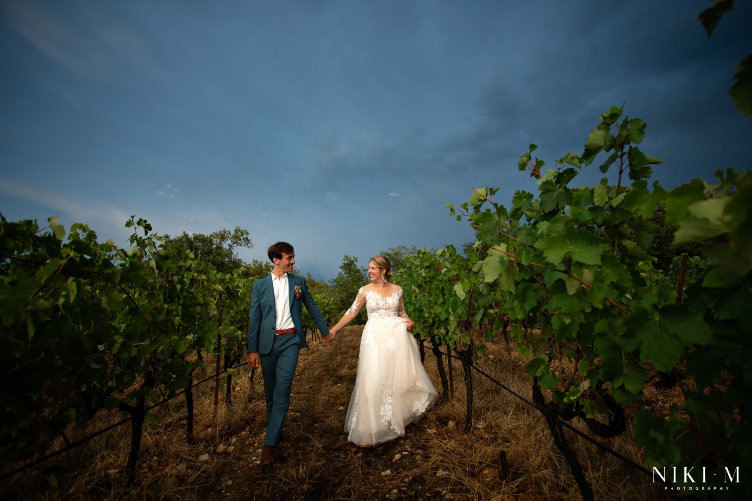 Destination Vineyard wedding in Provence France