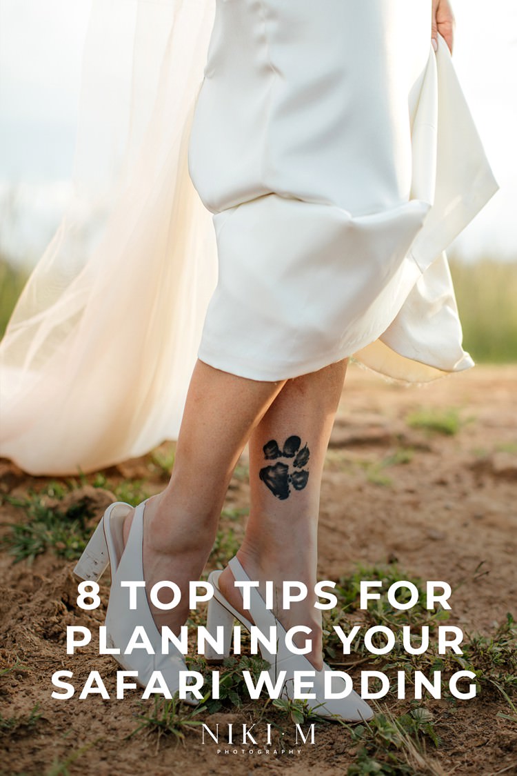 8 top tips for planning your safari wedding