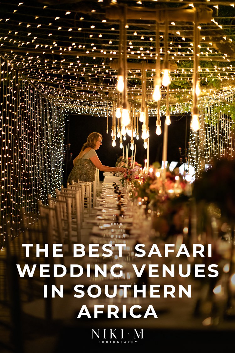 Best safari wedding venues in southern africa