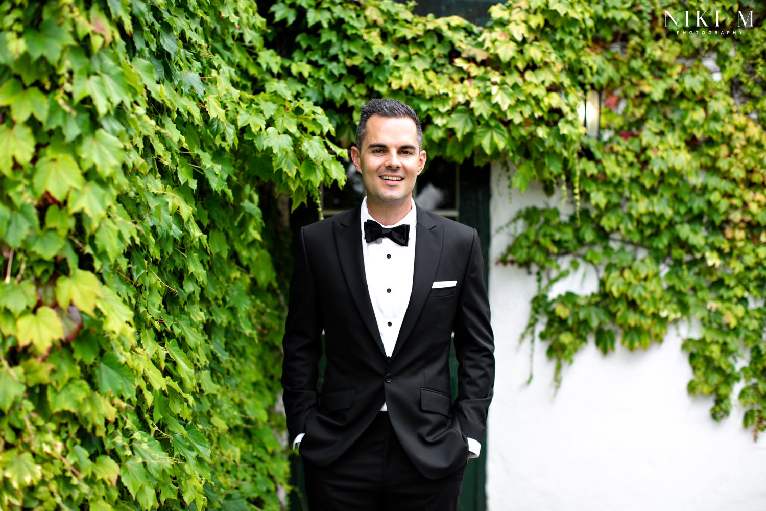 Portraits of a groom at Fairview House in the Garden Route